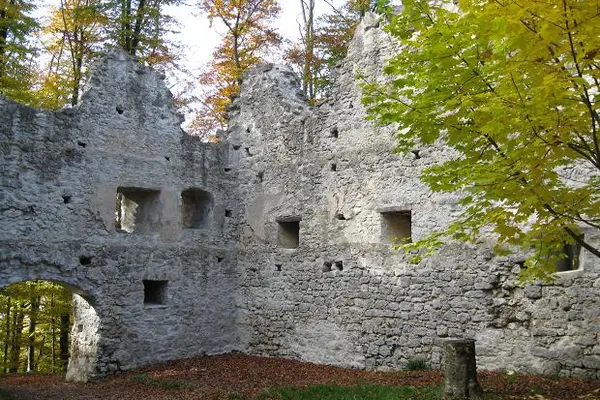 Innenansicht Burg Steinhart